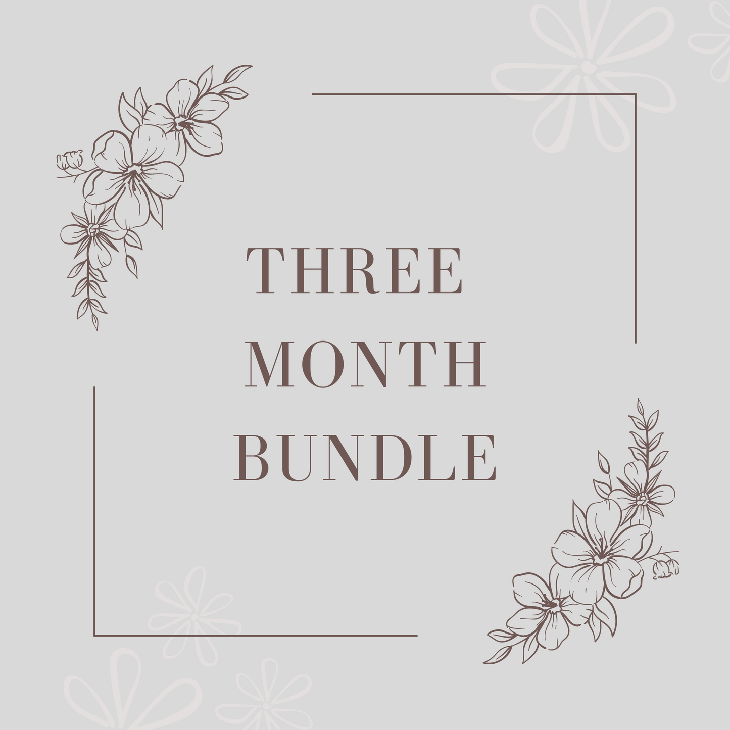 3 Month Bundle - Candle of the Month