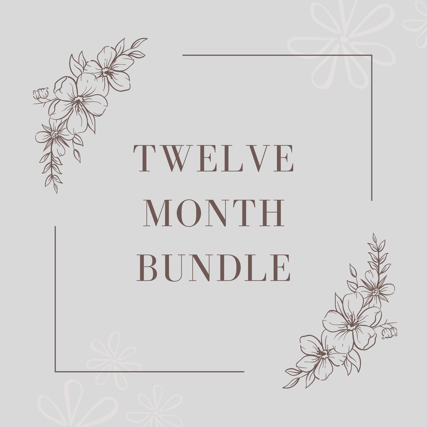 12 Month Bundle - Candle of the Month